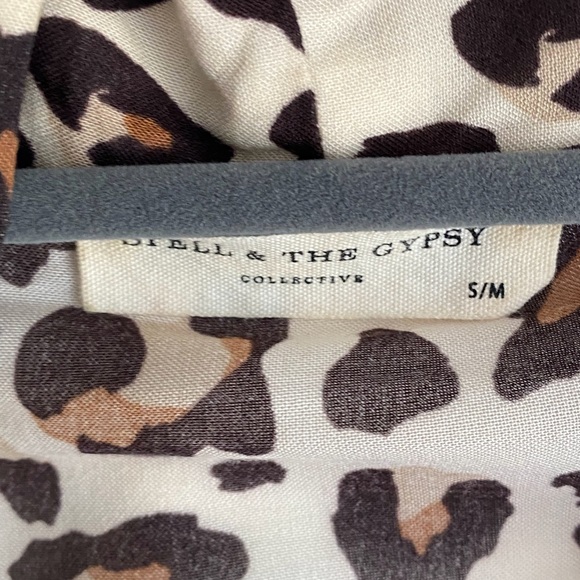 SPELL Bodhi Leopard Short Robe - Picture 8 of 8